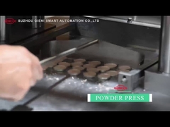 SUS304 Cosmetic Powder Compact Machine Full Hydraulic Driving