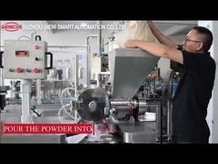 Macchina di stampa in polvere cosmetica in acciaio inossidabile 8pcs Martello con alimentazione a vite