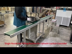 Macchina di riempimento a caldo con ugello singolo per il risparmio di rossetto per balsamo
