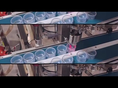 Macchina di riempimento di polvere a vite libera JLF-2 sistema di servo-capping a ugello singolo