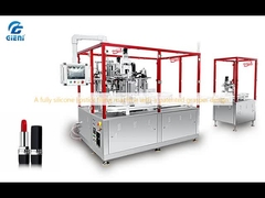 Una macchina di riempimento di rossetto in silicone con un design brevettato.