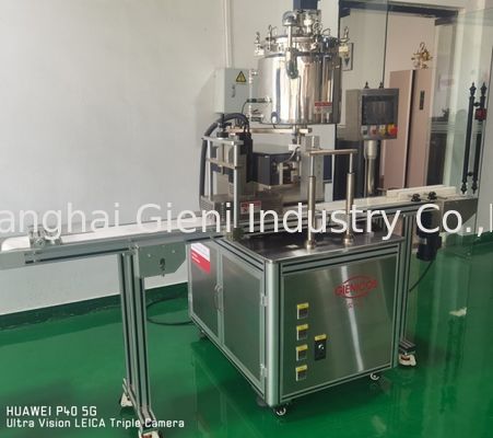 Serbatoio di riscaldamento da 20L JSFL Macchina riempitrice per rossetti a singolo ugello, 20-30 pezzi/min