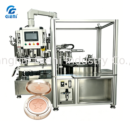 Riempitrice per crema CC rotativa JQR-02C con 24-30 cicli/minuto, precisione ± 0,1 g e certificazione CE