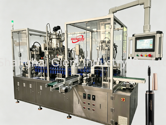 JQH-02 Macchina automatica di riempimento e di copertura del lucido del labbro Alta velocità 80 PCS/MIN Macchina di riempimento cosmetica