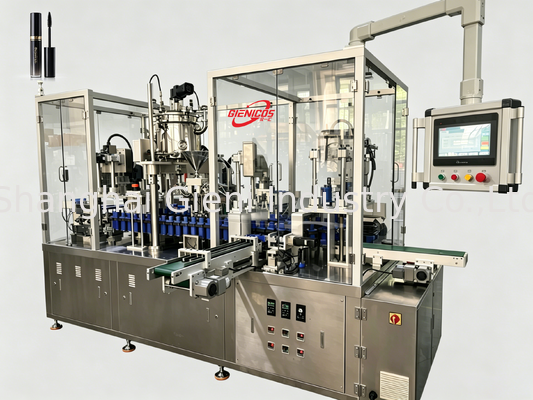 JQH-02 Macchina di riempimento a alta velocità 80 PCS/MIN con costruzione SUS304 e servo-piston filler