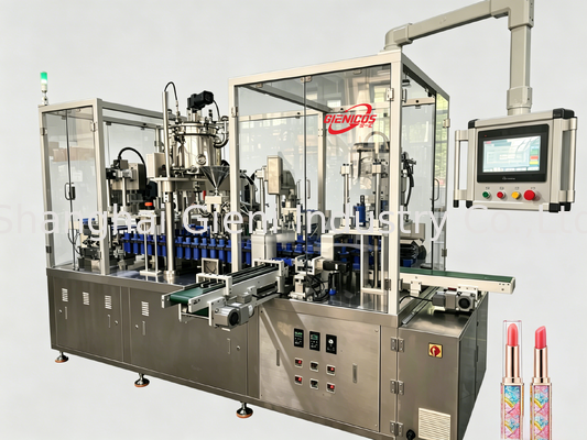 JQH-02 macchina di riempimento a alta velocità 80 PCS/MIN con servo-pistone e costruzione SUS304