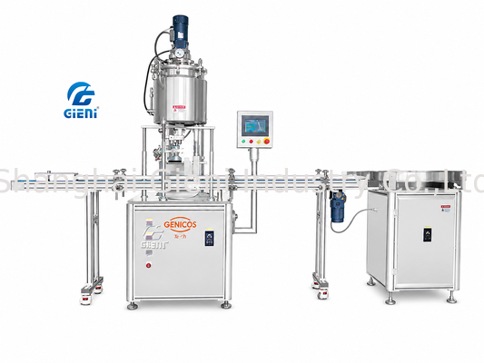 EGR-10H-HF3 Macchina automatica ad alta velocità per il riempimento a caldo a 10 teste per mini tubi da 3 ml 180 tubi/min Servo