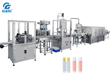 Un buon prezzo. Tipo lineare della produzione di attrezzature del balsamo di labbro di 4 ugelli in pieno automaticamente in linea