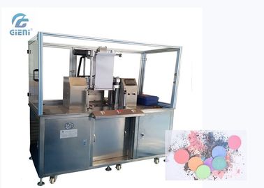 Un buon prezzo. Macchina cosmetica regolabile della stampa della polvere di pressione con la copertura di vetro in linea