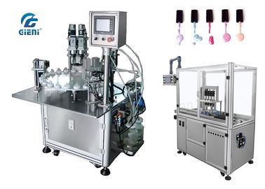 Un buon prezzo. Imbottigliatrice dello smalto di alta efficienza 220V con la servo capsulatrice in linea