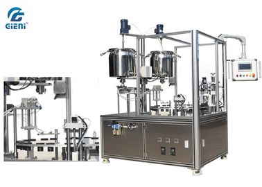 Un buon prezzo. Attrezzatura di riempimento manualmente d'alimentazione del cosmetico del contenitore con la capsulatrice in linea