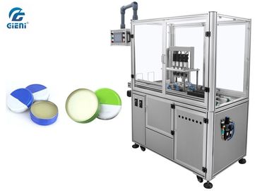 Un buon prezzo. Tappatrice automatica piena per vaselina con quattro teste in linea