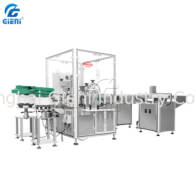 Un buon prezzo. Aumentate la vostra produzione con la macchina di riempimento di vernice per unghie a 30-40 bottiglie/min 1800-2400B/H in linea