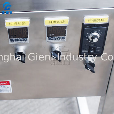 20L che si fonde mescolando manuale di versamento muffa della mano della macchina del rossetto del carro armato della lega per caratteri