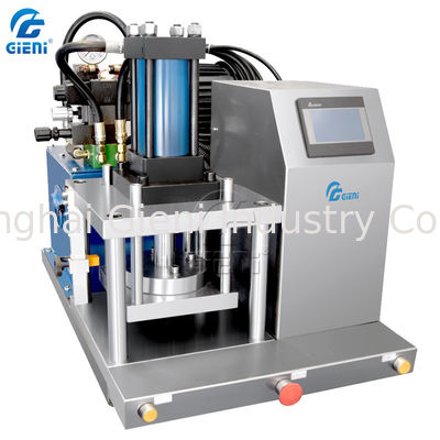 Tipo idraulico macchina costipatrice della stampa cosmetica della polvere con il touch screen