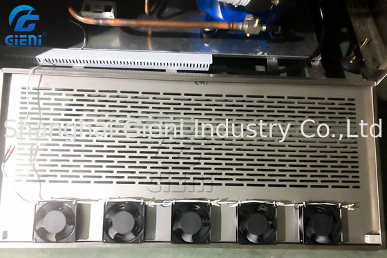 3,5 metri di tunnel di raffreddamento di rifornimento del rossetto cosmetico della macchina con il compressore di refrigerazione 5P