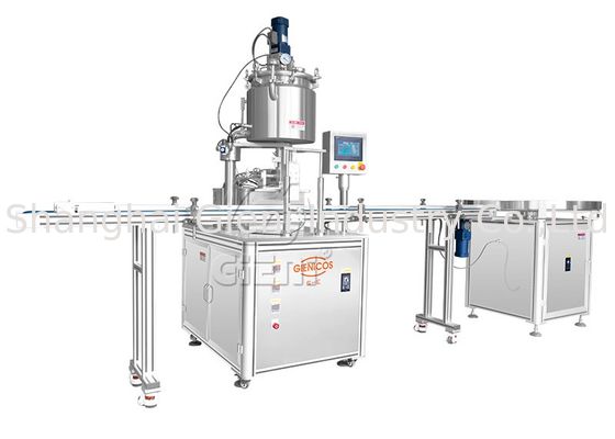 macchina di rifornimento cosmetica della crema di correttore di 45pcs/Min 100ml con il sollevamento dell'ugello