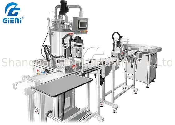 Singola pompa a ingranaggi capa 50pcs/Min Cosmetic Filling Machine