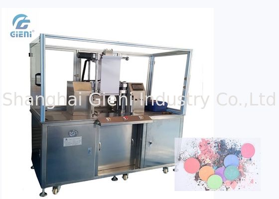 Macchina cosmetica regolabile della stampa della polvere di pressione con la copertura di vetro