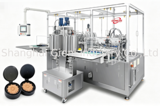Intelligent Vision Inspection Cushion Filling Machine con allineamento automatico degli anelli per la produzione di spugne cosmetiche ad alta densità NBR
