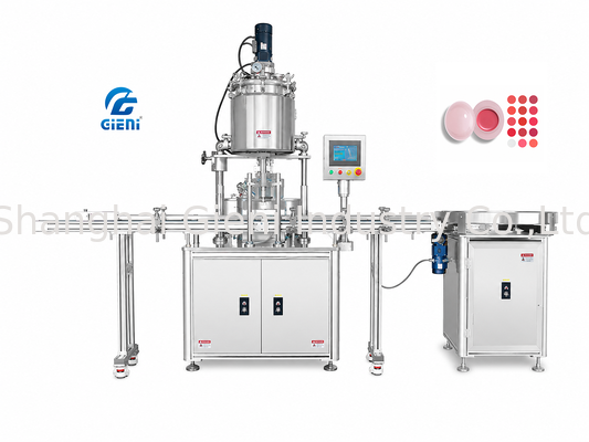 Macchina Semi-Automatica a Caldo EGR-DH-HF a Doppia Testa per Tubetti Cosmetici da 5-200ml, Funzionamento Manuale