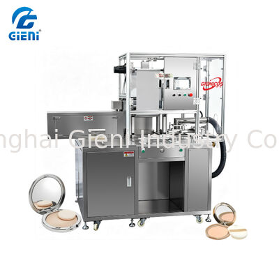 C-16 SS304 Stiratrice di polvere cosmetica in acciaio inossidabile con 10 tonnellate di pressione massima e 2-3 stampi al minuto