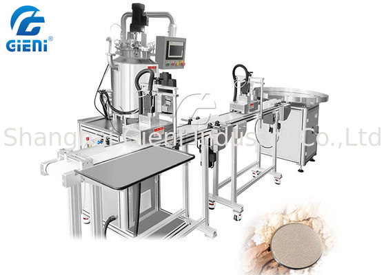 Singola pompa a ingranaggi capa 50pcs/Min Cosmetic Filling Machine