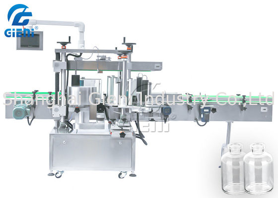 SS304 200pcs/cosmetico Min Star Wheel Labeling Machine