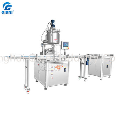 macchina di rifornimento cosmetica della crema di correttore di 45pcs/Min 100ml con il sollevamento dell'ugello