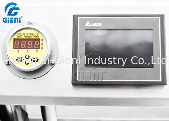 Azionamento idraulico sulla macchina cosmetica inferiore del compatto di polvere