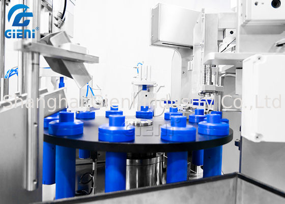 Materiale da otturazione e tappatrice rotatori automatici dei semi per la lucentezza del labbro o della mascara