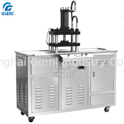 Polvere cosmetica dell'ombretto che preme macchina costipatrice