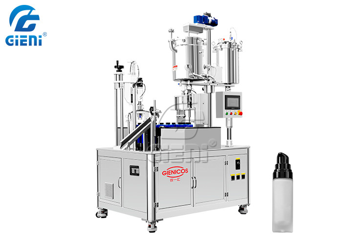 Ugello cosmetico 35pcs/rotatorio Min Cosmetic Tube Sealing Machine della macchina di rifornimento 1-10ML 1