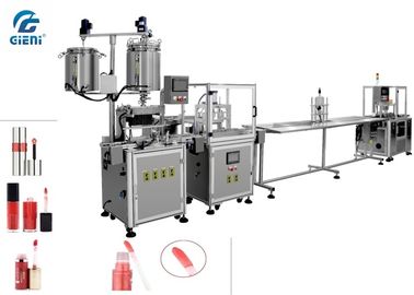 Un buon prezzo. Macchina di rifornimento semiautomatica dell'olio del labbro con il carro armato di miscelazione, tipo lineare in linea