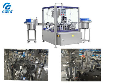 Un buon prezzo. Macchina di rifornimento rotatoria automatica di lucentezza del labbro 1-30ml con 50 pezzi al minuto in linea
