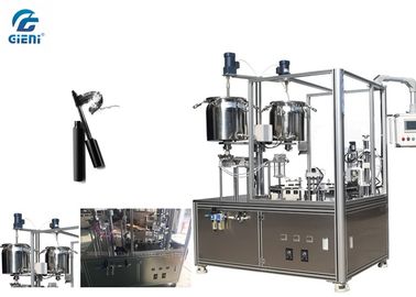 Un buon prezzo. Attrezzatura di riempimento rotatoria cosmetica automatica semi- con peso che controlla dispositivo in linea