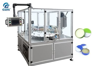 Un buon prezzo. Capsulatrice tipo pistone di controllo dello SpA per la macchina di rifornimento della vaselina con il materiale dell'acciaio inossidabile in linea