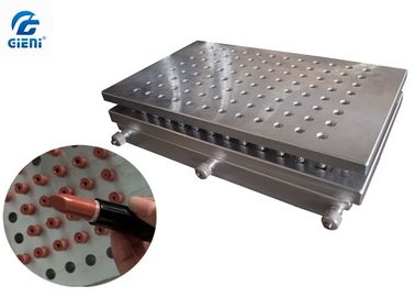 Un buon prezzo. Muffa manuale del rossetto del metallo delle cavità dell'alluminio 96 per la macchina di rifornimento cosmetica di colore in linea