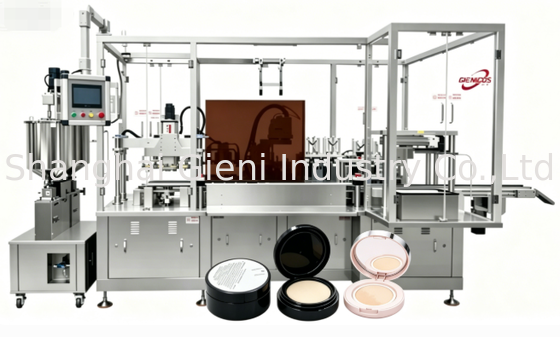 Macchina di riempimento di cuscino a spugna NBR ad alta velocità 48 PCS/min con ispezione visiva e riempimento servo a quattro ugelli