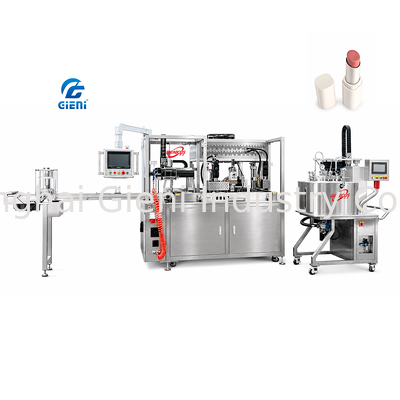 Macchina Riempitrice per Rossetti in Silicone Integrale GLU-900, Tecnologia di Sformatura Sottovuoto, Serbatoio da 30L, Stampo da 112 Cavità