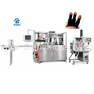 Macchina Riempitrice per Rossetti Raffreddamento Sub-Zero GLU-900 KANGSHIJIE Compressore -20°C Produzione 900 pezzi/ora