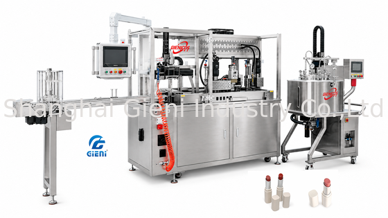 GLU-900 Leister Macchina di riempimento del rossetto ad aria calda Sistema di rilevamento della muffa Sensore Panasonic 900pcs/h