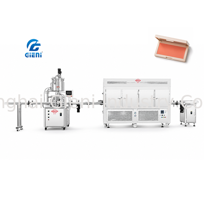 Riempitrice a ugello singolo tipo sollevamento JYF 16KW Acciaio Inox 380V per fondotinta liquido