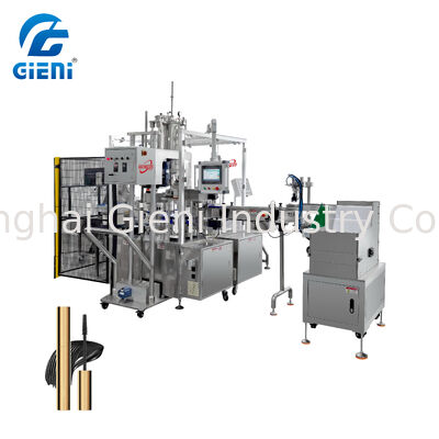 AC220V 380V Mascara Machine di riempimento Vibrazione alimentazione un operatore Cosmetic Filler