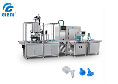 Un buon prezzo. Uno - tensione degli ugelli AC380V della macchina di formatura del rossetto del silicone del corpo 5 in linea