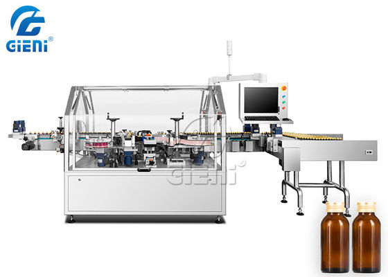 Un buon prezzo. 400/di Min Cosmetic Labeling Machine rotatorio chimico in linea
