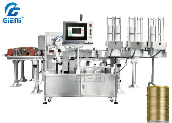 Un buon prezzo. etichettatrice di carico di latte in polvere del cappuccio di 1.5Kw 0.6MPa in linea