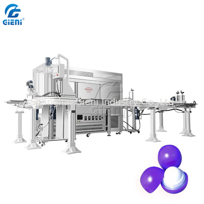 Un buon prezzo. Singolo materiale da otturazione automatico della pompa a ingranaggi dell'ugello e linea di raffreddamento per il balsamo della palla in linea
