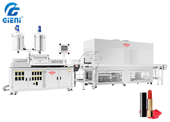 Un buon prezzo. Materiale da otturazione automatico del rossetto di 18 cavità e linea di produzione di raffreddamento in linea