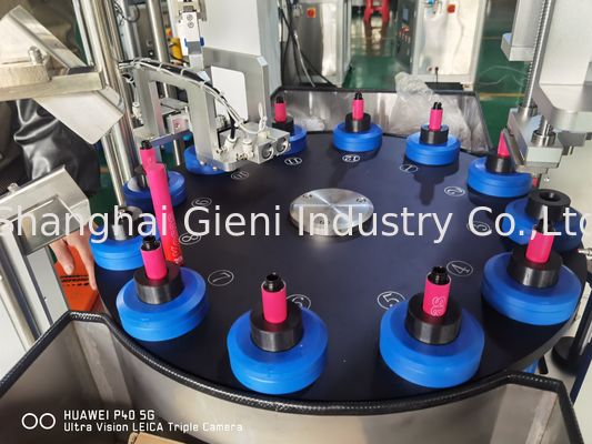 Macchina automatica di riempimento di mascara da 30 ml con tavolo di vibrazione e uscita da 50 PCS/min